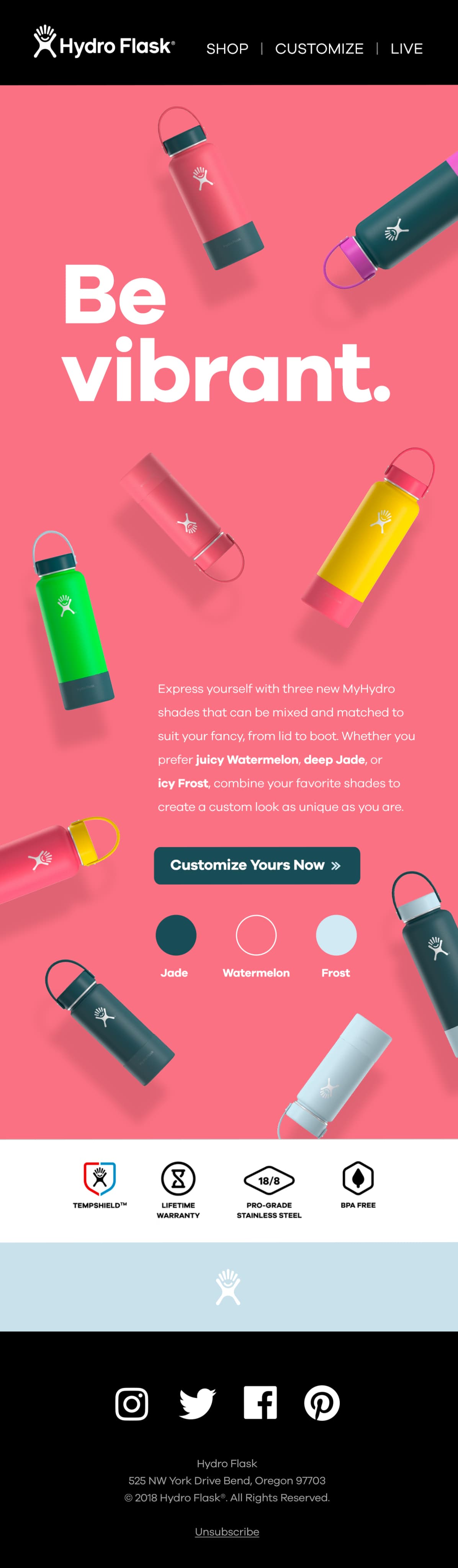 Email Template Example 1